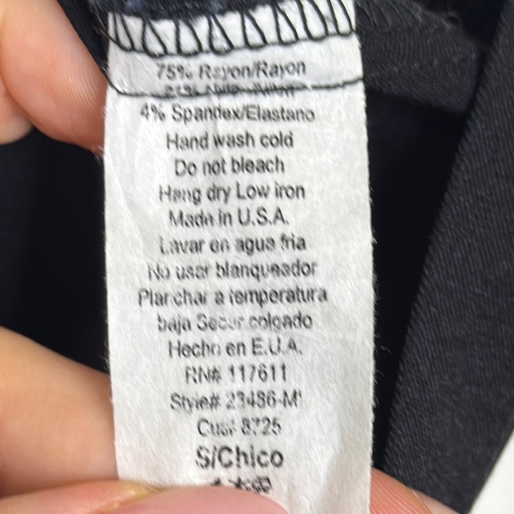 Papaya Black Mini Pencil Skirt for Work - Picture 3 of 5